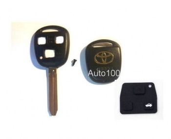 Carcasa + butoane cauciuc cheie Toyota 3 butoane