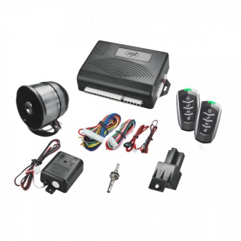 Alarma auto cu 2 telecomenzi de la PNI