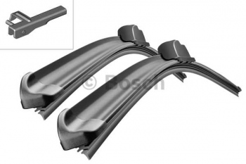 Lamela stergator parbriz pereche sofer si pasager Bosch Aerotwin 650/425mm, Ford Peugeot 3 397 118 977