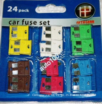 Set 24 sigurante fuzibile plate