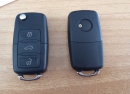 Carcasa telecomanda compatibila VW tip briceag 3 butoane
