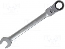 Cheie combinată, cu piedică, cu articulaţie; 10 mm | 160 mm