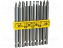 Set terminatii cu surub 1/4" (E 6,3); 10buc; 100mm