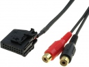 Adaptor Aux RCA Seat, Skoda, VW 0,8m, Navigaţie MFD2,RNS, RNS2