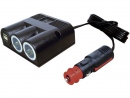 Sursa de alimentare auto; 5A 5V/2x2,5A neagra PROCAR-67325500