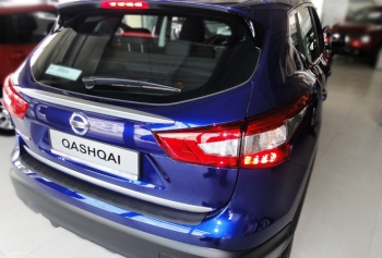 N0035 Protectie prag incarcare bara spate Nissan Qashqai II 2013-