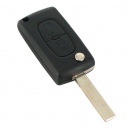 Carcasa telecomanda tip briceag cu 2 butoane cheie Peugeot / Citroen
