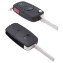 Carcasa cheie Audi briceag 2+1 butoane 