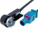 Adaptor antena fakra ISO VW, Audi, Mercedes, Peugeot, Seat, Fiat, Skoda