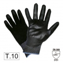 MANUSI DE LUCRU CU PALMA INTARITA DE POLIURETAN T. 10