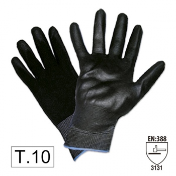MANUSI DE LUCRU CU PALMA INTARITA DE POLIURETAN T. 10