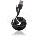 CABLU MICRO USB NEGRU SMART PHONE-CAMERA-MP3 PLAYER ALCA 510 610