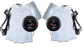 Set incalzire carbon pentru 2 scaune cu 2 trepte