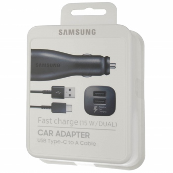 Incarcator auto rapid cu dual USB Type-C 2000mAh 12/24 V