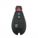 Carcasa cheie smart 3 butoane + buton panica  Chrysler Jeep 