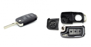 Carcasa cheie 3 butoane Audi A8 fara buton panica