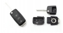 Carcasa cheie compatibila VW tip briceag 3 butoane