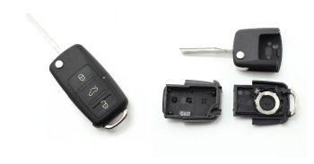 Carcasa cheie compatibila VW tip briceag 3 butoane