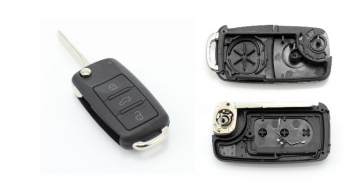 Carcasa cheie VW Touareg briceag 3 butoane
