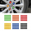Set 20 bucati protectie silicon negru prezon janta 19