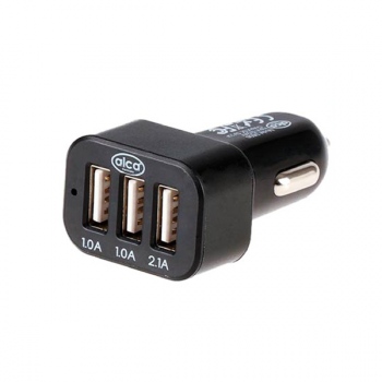 INCARCATOR AUTO CU 3USB NEGRU SMART PHONE-CAMERA-MP3 PLAYER ALCA 510 510