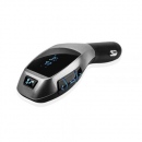 Modulator FM Wireless X6 cu USB si telecomanda negru