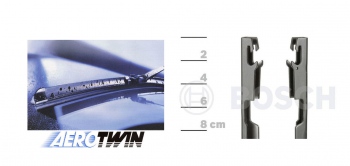 SET STERGATOARE AEROTWIN 650/650 MM BOSCH 3 397 118 958 SEAT Altea / Toledo