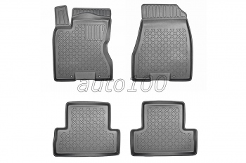 Covorase cauciuc auto tip tavita dedicate Nissan X-Trail II  06.2007- 07.2014