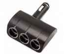 Tripla bricheta 120W cu led albastru
