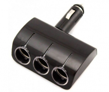 Tripla bricheta 120W cu led albastru