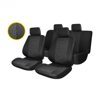 SET HUSE SCAUN TRAFFIC - NEGRU 007 - 44470