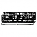 Suport numar 2 bucati Cromat - CR0101