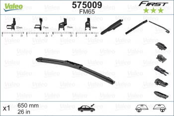 Stergator Valeo 650mm FM65 multiconnection
