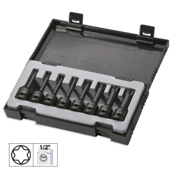 SET 8 IMBUSURI DE IMPACT TORX LUNGI DE 1/2` 52340