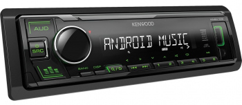 KMM-105GY Kenwood Receptor media digital cu intrare USB frontală și AUX