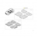 SET COVORASE TEXTIL MADRIGAL DUSTER I,  4X2, 749027079R