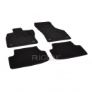 Covorase auto mocheta Audi A3 fabricatie 09.2012 - prezent (NEGRU)