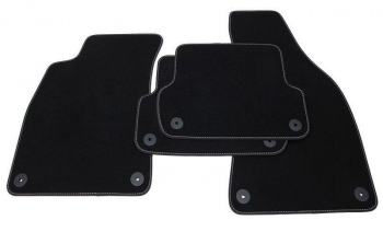 Covorase auto mocheta Audi A4 B6/B7 fabricatie 11.2000 - 10.2007 (NEGRU)