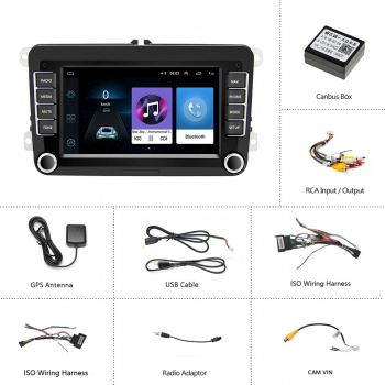 Navigatie android VW Golf V, 1Gb / 16Gb
