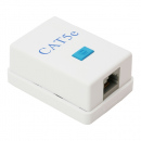 Soclu de perete8P8C UTP Cat.5 Soclu de perete8P8C UTP Cat.5