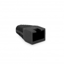 Globiz - Protector de cablu, 8P8C - Negru - 100 buc./pachet