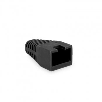 Globiz - Protector de cablu, 8P8C - Negru - 100 buc./pachet
