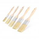 HANDY - Set pensule, mâner lemn - 5 buc. - 1 x 1" / 2 x 1,5" / 2 x 2"