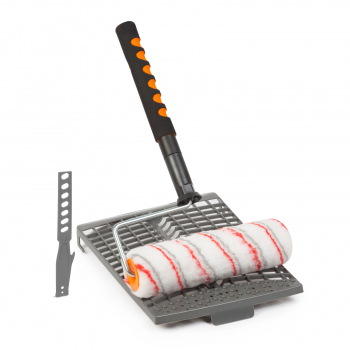 HANDY - Set role pentru vopsit cu mâner telescopic - 4 piese