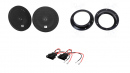 PACHET AUDIO VW GOLF V FATA, DIFUZOARE STAGE1 621, INELE ADAPTOARE, MUFE CONECTICA