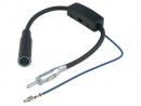 Amplificator antenă DIN soclu DIN mufă  0,3m 12VDC AM FM A9609