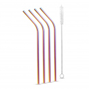 Set paie din otel inoxidabil - titan curcubeu - 215 x 6 mm - 5 bucati