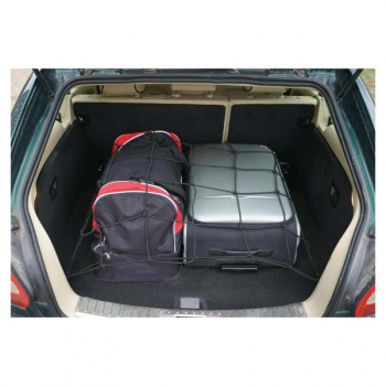 Plasa elastica pentru bagaje, 95x95 cm cu 12 carlige, Petex Germania