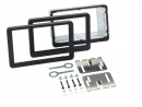 Kit rama radio  2-DIN RB Alfa 159 / Brera / Spider Magneti Marelli negru 381001-16