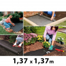 Material împotriva buruienilor 1,37 x 1,37 m